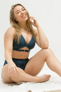 Tatiana Activewear Tokio Top - Teal 11 Tatiana Activewear Tokio Top - Teal -Rad Store Tatiana Active Tokio Teal Cut Out Pole Wear Set 5364