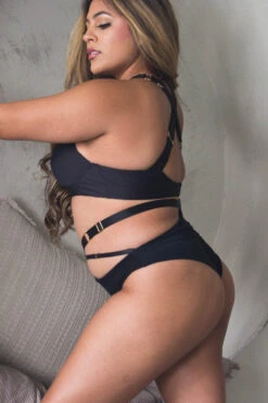 Tatiana Activewear Harley Shorts - Matte Black -Rad Store TatianaActive HarleyLowCutCrossBackSupportivePoleWearSetwithCutOuts 3249 4bf26d80 6f75 4074 b973 577e5ce15d5f 1