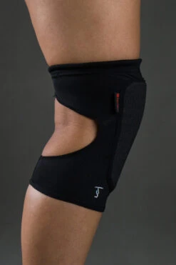 Tatiana Active Ultimate Kneepads - Black -Rad Store TatianaActive UltimateBlackTechnicalPoleDanceKneePad 4397
