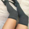 Lunalae Thigh High Socks - Charcoal -Rad Store Untitled design 42