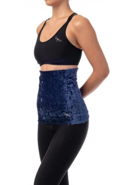 Dragonfly Back Warmer - Velvet Blue -Rad Store VelvetBackWarmerBlue2