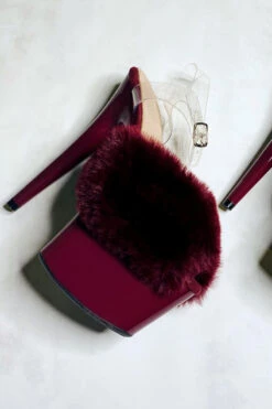 Hella Heels Cool Mom Stilettos - 7inch -Rad Store WineCoolMom7inchfluffybirthdaystiletto 2