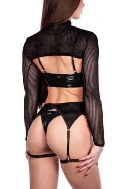 Naughty Thoughts XXX Rated See Through Garter Belt - Black -Rad Store XXXSinnerBlackGarterback2 5b6e55f8 c3b3 4415 8e39 c61433872a95 1