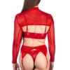 Naughty Thoughts XXX Rated See Through Garter Belt - Red -Rad Store XXXSinnerRedGarterback2 695c8efd 04dc 438e 91fd c3f0d11ddf0c