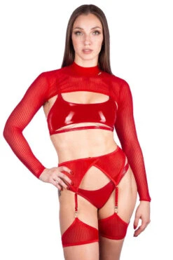 Naughty Thoughts XXX Rated See Through Garter Belt - Red -Rad Store XXXSinnerRedGarterfront ce994171 214c 400c bbc6 0985cd5a4b8a