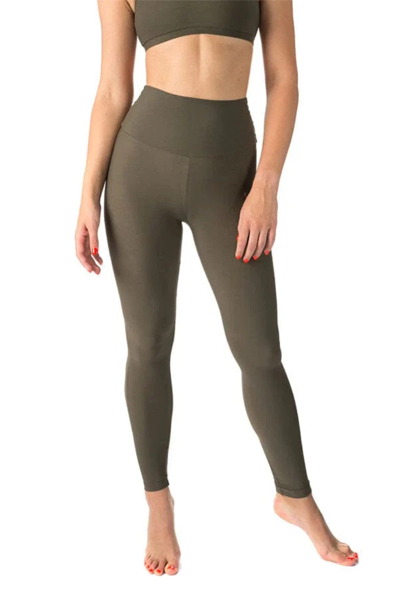 Dragonfly Adele Leggings - Khaki 6 Dragonfly Adele Leggings - Khaki - Image 4