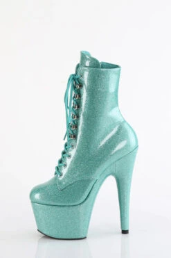 Pleaser USA Adore-1020GP 7inch Pleaser Boots - Aqua Glitter -Rad Store adore 1020gp aqg m05 292781fb 4e4d 4151 af87 64e659be9c1c