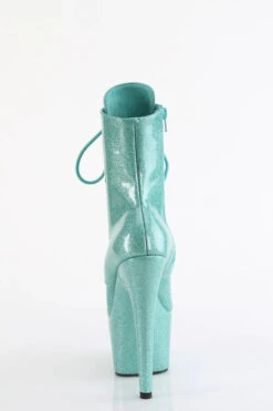 Pleaser USA Adore-1020GP 7inch Pleaser Boots - Aqua Glitter -Rad Store adore 1020gp aqg m09 f74ddec2 fa32 4ce9 b252 f3ce082483e0 1