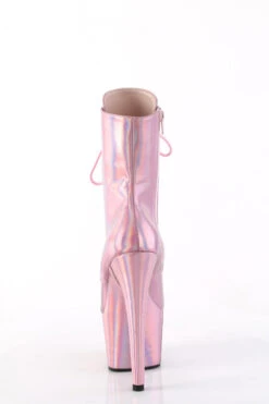 Pleaser USA Adore-1020HG 7inch Pleaser Boots - Holographic Baby Pink -Rad Store adore 1020hg bphg m09