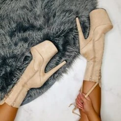 Hella Heels High BabyDoll 8inch Boots - Sand -Rad Store cov 900x acc6ad85 0843 438e 897d ffd688e74213