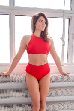 REV ACTIV Second Skin Top - Red -Rad Store eclipseredshorts1