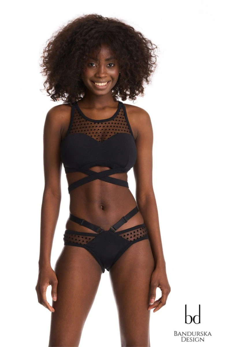 Bandurska Evening Top - Black 5 Bandurska Evening Top - Black - Image 3