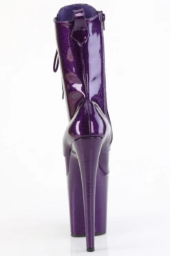 Pleaser USA Flamingo-1040GP 8inch Pleaser Boots - Purple Glitter -Rad Store flamingo 1040gp ppg m09 7272bd98 da47 4898 b393 0e3f41febb61