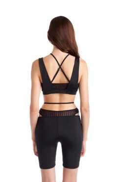 Hamade Activewear O-Ring Cycling Shorts - Black -Rad Store hamadeIV41