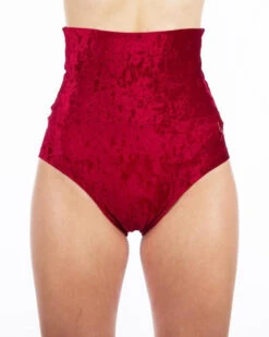 Dragonfly Betty High-Waisted Shorts - Velvet Red -Rad Store jdshcsaclw.Betty shorts velvet red 1