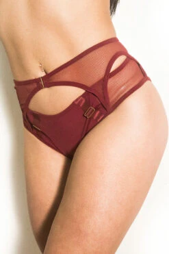 Tatiana Activewear Kaizen Shorts - Burgundy -Rad Store kaizen1 5666c56d 1baa 4f4b 9d4e 62a3a290a27f