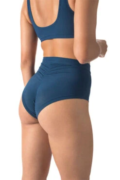 Dragonfly Lola High-Waisted Shorts - Petrol -Rad Store lola scrunch butt shorts activewear dragonfly 418600 1800x1800 463808bc 6821 4608 85cb 4f55e427c929