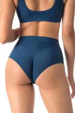 Dragonfly Lola High-Waisted Shorts - Petrol -Rad Store lola scrunch butt shorts activewear dragonfly 924258 1800x1800 18452ff8 2369 4f74 a81f 0441fddbfa27
