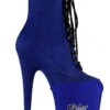 Pleaser USA Shoe Protectors - Royal Blue Lycra -Rad Store psp rybllyr