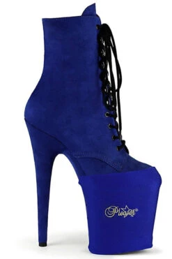 Pleaser USA Shoe Protectors - Royal Blue Lycra