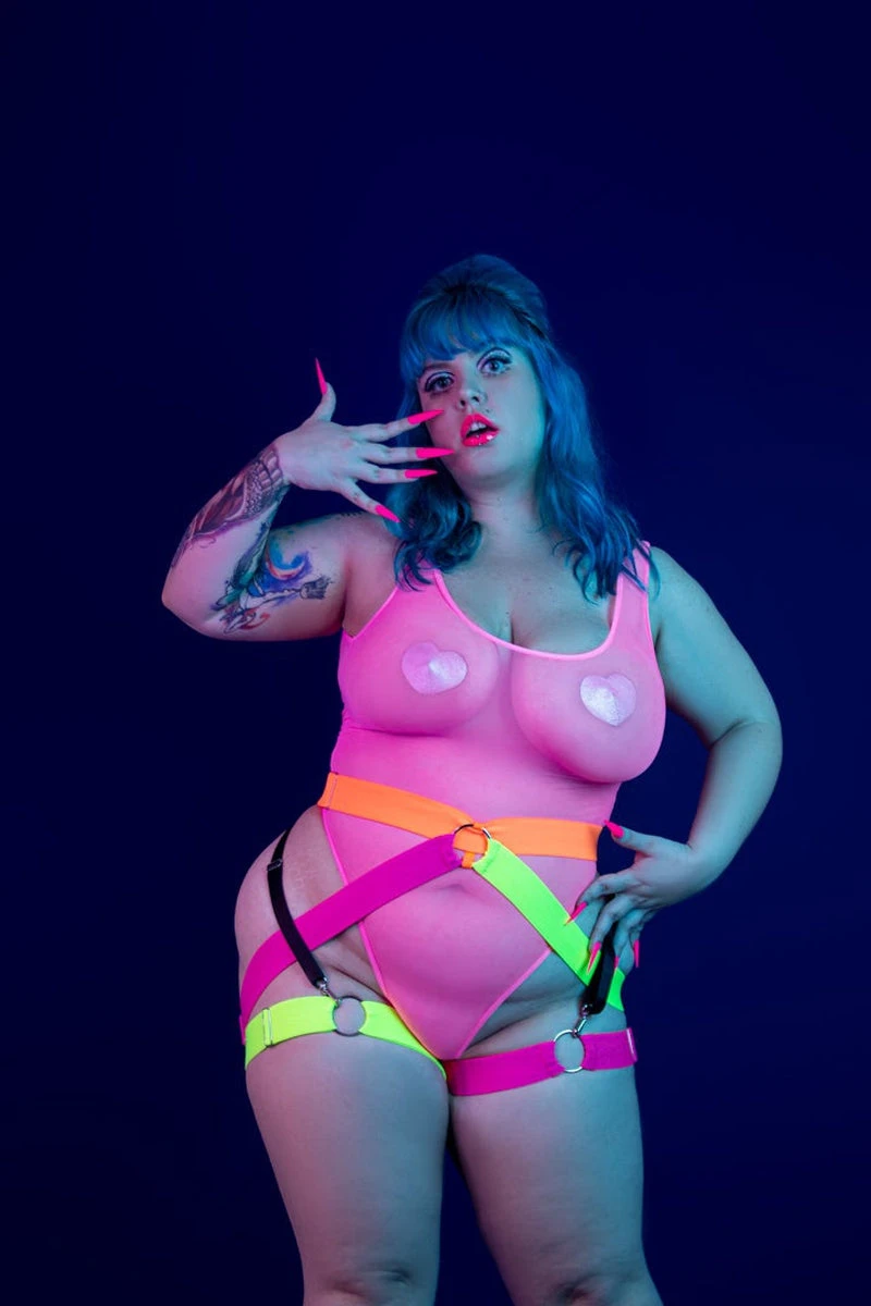 Rolling Bottom Harness - FLURO 4 Rolling Bottom Harness - FLURO - Image 2