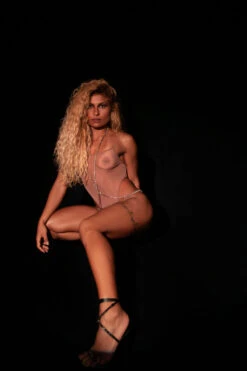 Rolling Astral Body Chain - Crystal -Rad Store rollings0530