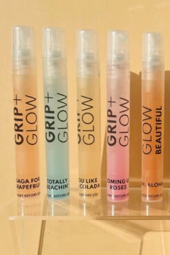 Grip + Glow Body Grip & Skincare Sample Packs (5 X10ml) -Rad Store sample1