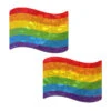 Pastease Waving Flag Nipple Pasties - Gay Rainbow -Rad Store slice10 79db843d 16a5 4728 a414 18b2eef5f588 1