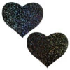 Pastease Heart Nipple Pasties - Black Sparkle -Rad Store slice1 1fe36be7 1dba 43a8 ae26 ec20bc7c20bd 1