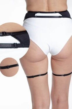 Queen Garter Belt - Sweet Black -Rad Store sweetblack2