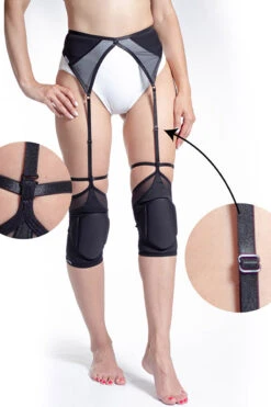 Queen Garter Belt - Sweet Black -Rad Store sweetblack3