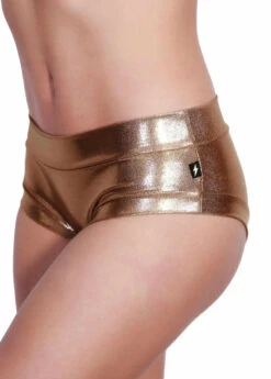 Cleo The Hurricane Hot Pants - Metallic Rose Gold -Rad Store unnamed 10 6d900535 64f5 4108 8eb5 4c1da8a41615