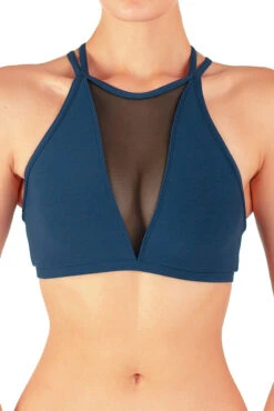 Dragonfly Victoria Sports Bra - Petrol Mesh -Rad Store vmp