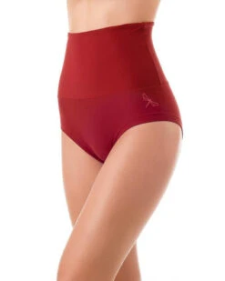 Dragonfly Betty High-Waisted Shorts - Burgundy -Rad Store xlaxy55m03.Betty shorts burgundy 2